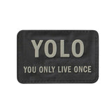 Valhalla You Only Live Once PVC Patch