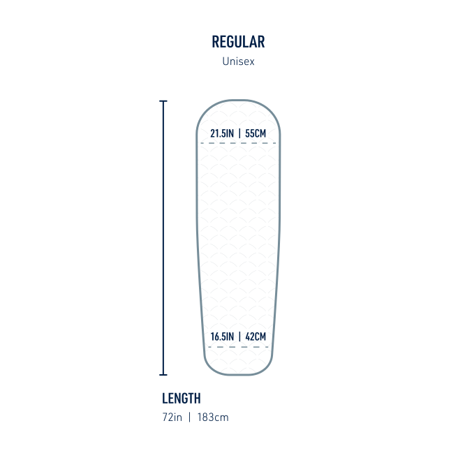 Sea to Summit Ether Light XT Extreme Insulated Air Sleeping Mat - Regular Dimensions