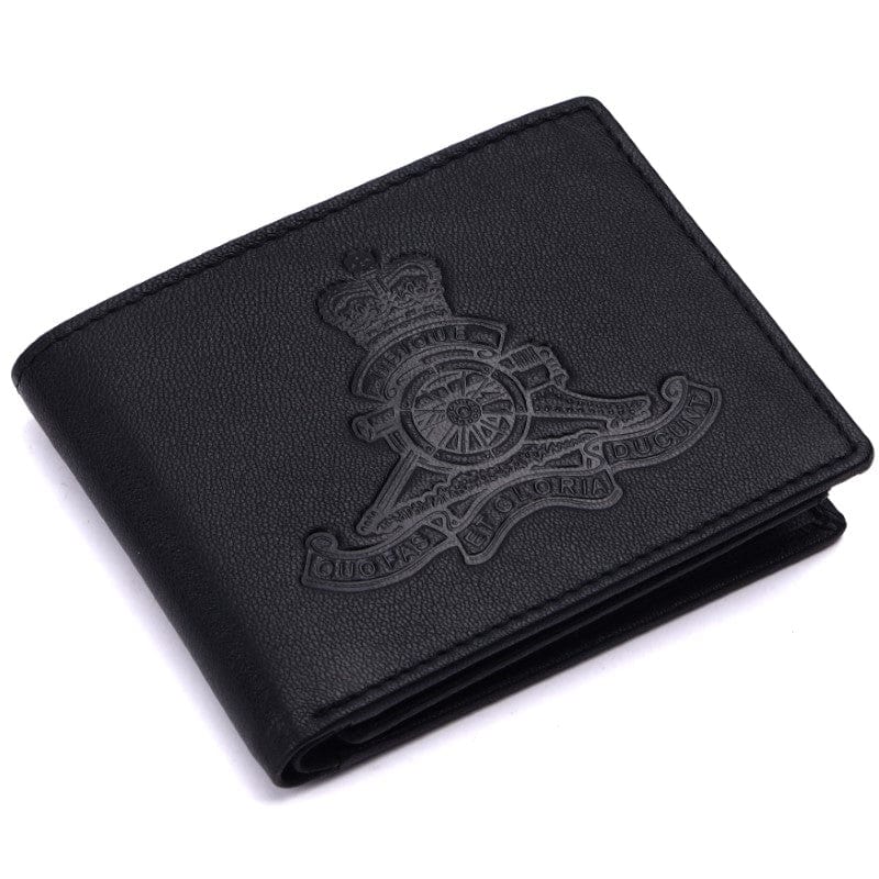 Leather Embossed Wallet - RAA Crest