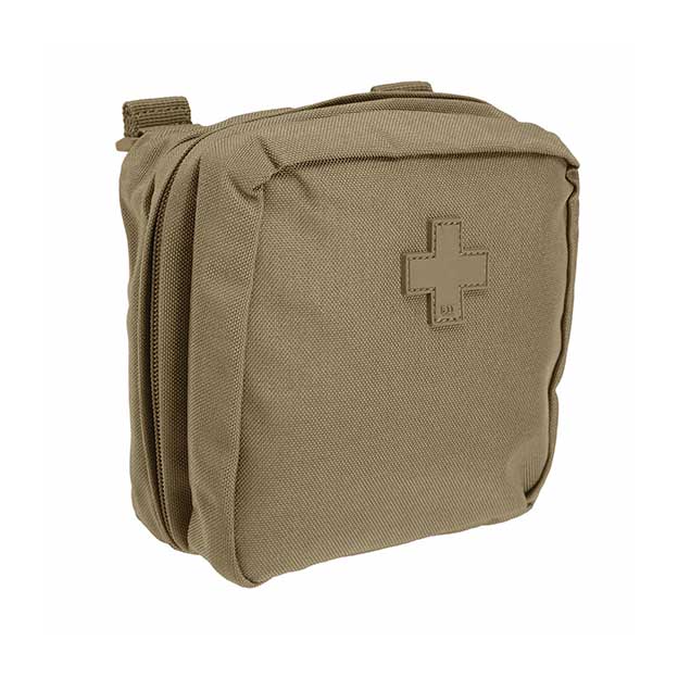 Tasmanian Tiger IFAK Pouch S, Tactical MOLLE Medical Pouch, First Aid Bag,  Rip Away Panel, Small, Olive 