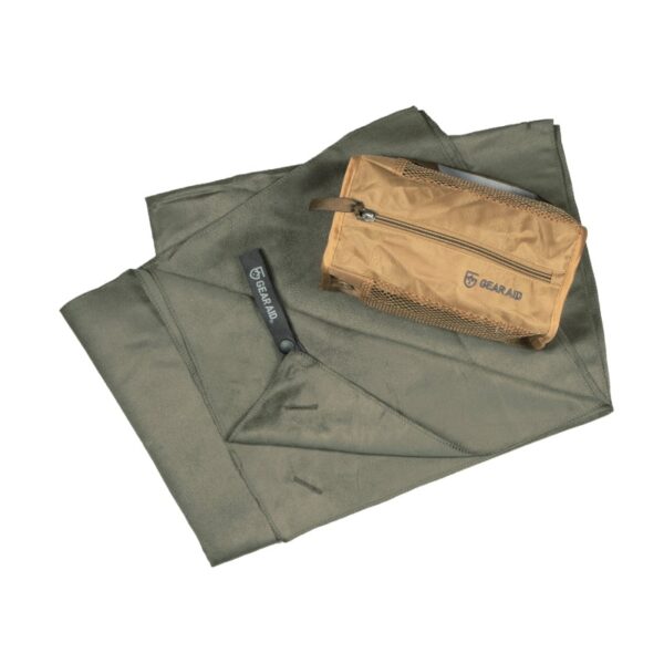 Gear Aid Quick Dry Microfiber Towel - Olive Drab 1